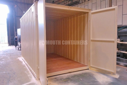 garden shed container plymouth